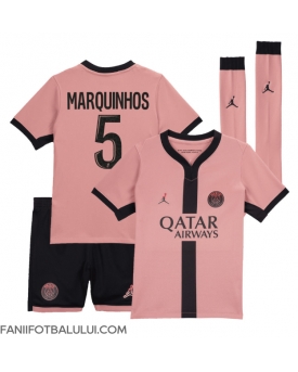 Paris Saint-Germain Marquinhos #5 Echipament de Fotbal Replică 2024-25 Copii Treilea (+ Șorturi)